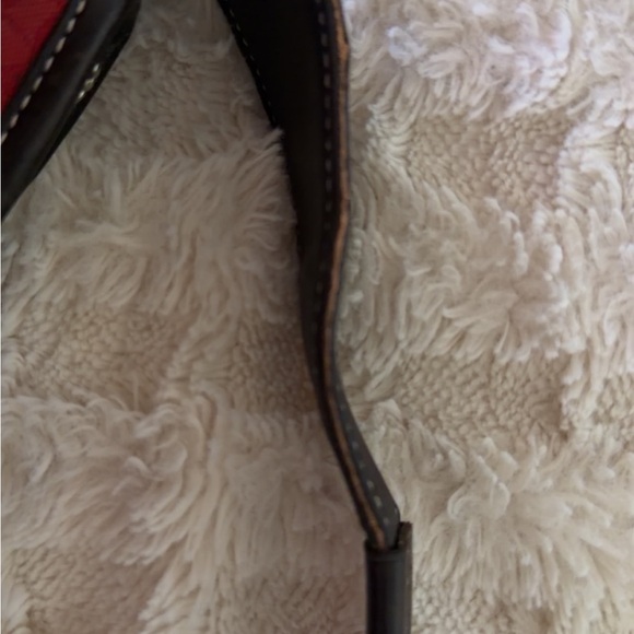 Coach Red and Brown Women's Bag - Picture 12 of 16